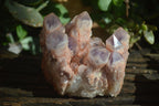 Natural Sugar Amethyst Clusters  x 4 From Zambia - Toprock Gemstones and Minerals 
