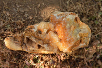 Natural Golden Limonite Quartz Clusters  x 6 From Mwinilunga, Zambia - TopRock