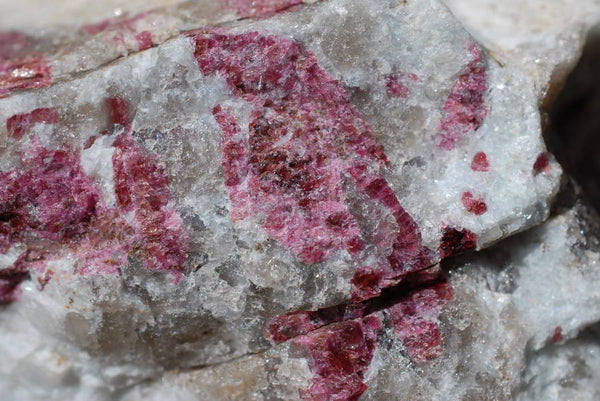 Natural Rubellite Pink Tourmaline In Feldspar & Quartz Solid Matrix x 10 From Namibia - TopRock