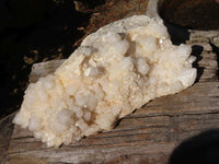 Natural White Phantom Castle Window Quartz Cluster x 1 From Ivato, Madagascar - Toprock Gemstones and Minerals 