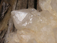 Natural White Phantom Castle Window Quartz Cluster x 1 From Ivato, Madagascar - Toprock Gemstones and Minerals 