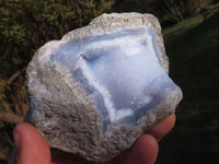 Natural Blue Lace Agate Geode Specimens  x 12 From Nsanje, Malawi - TopRock