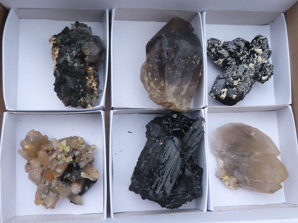 Natural Mixed Selection Of Specimens  x 6 From Erongo, Namibia - TopRock