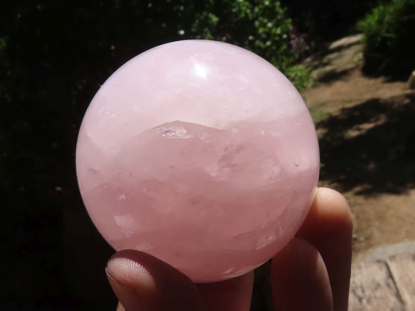 Polished Gemmy Pink Rose Quartz Spheres With Asterisms In Some  x 6 From Ambatondrazaka, Madagascar - TopRock
