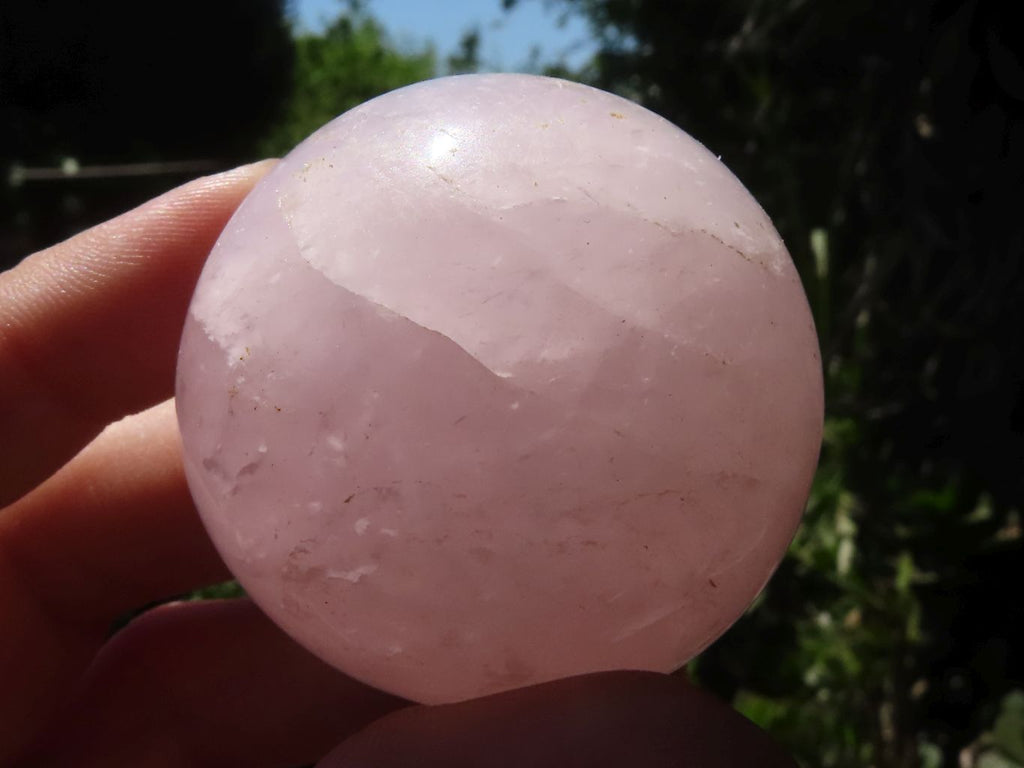 Polished Gemmy Pink Rose Quartz Spheres With Asterisms In Some  x 6 From Ambatondrazaka, Madagascar - TopRock