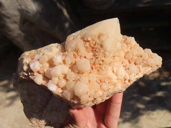 Natural Large Cascading Candle Quartz Specimens  x 2 From Madagascar - Toprock Gemstones and Minerals 