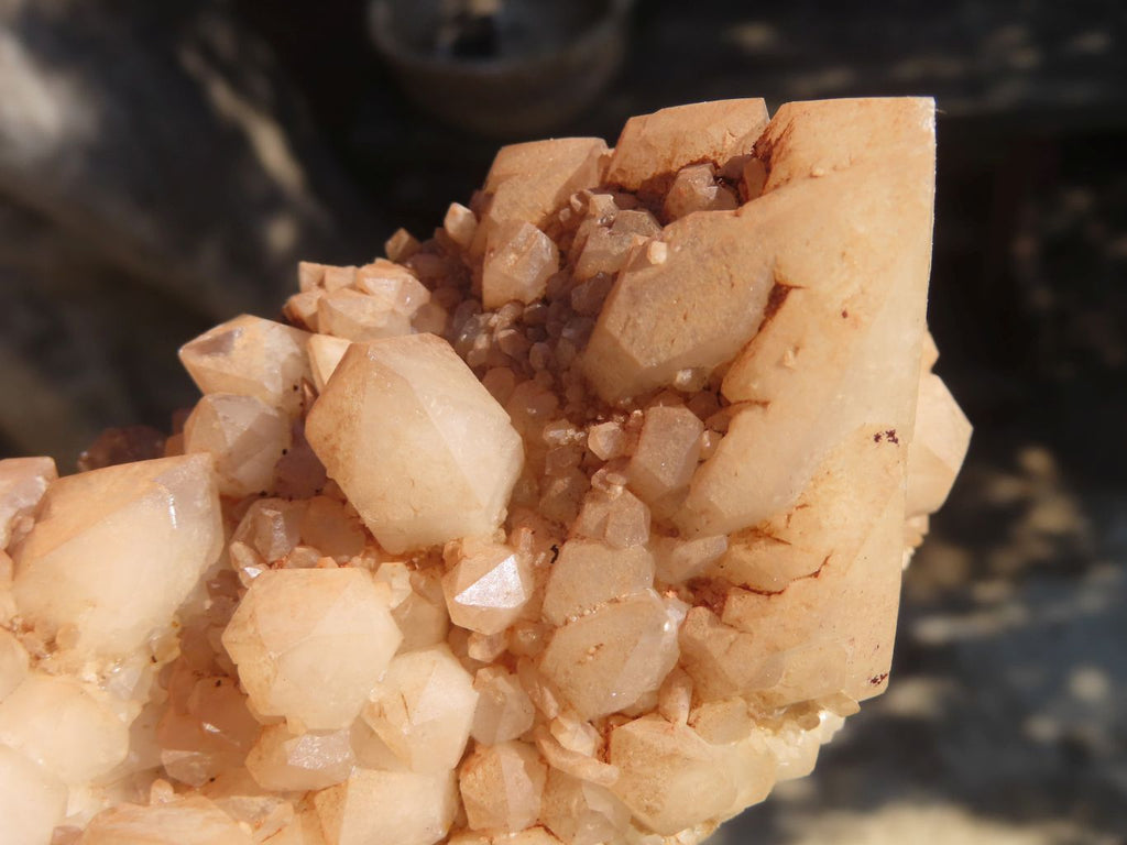 Natural Large Cascading Candle Quartz Specimens  x 2 From Madagascar - Toprock Gemstones and Minerals 