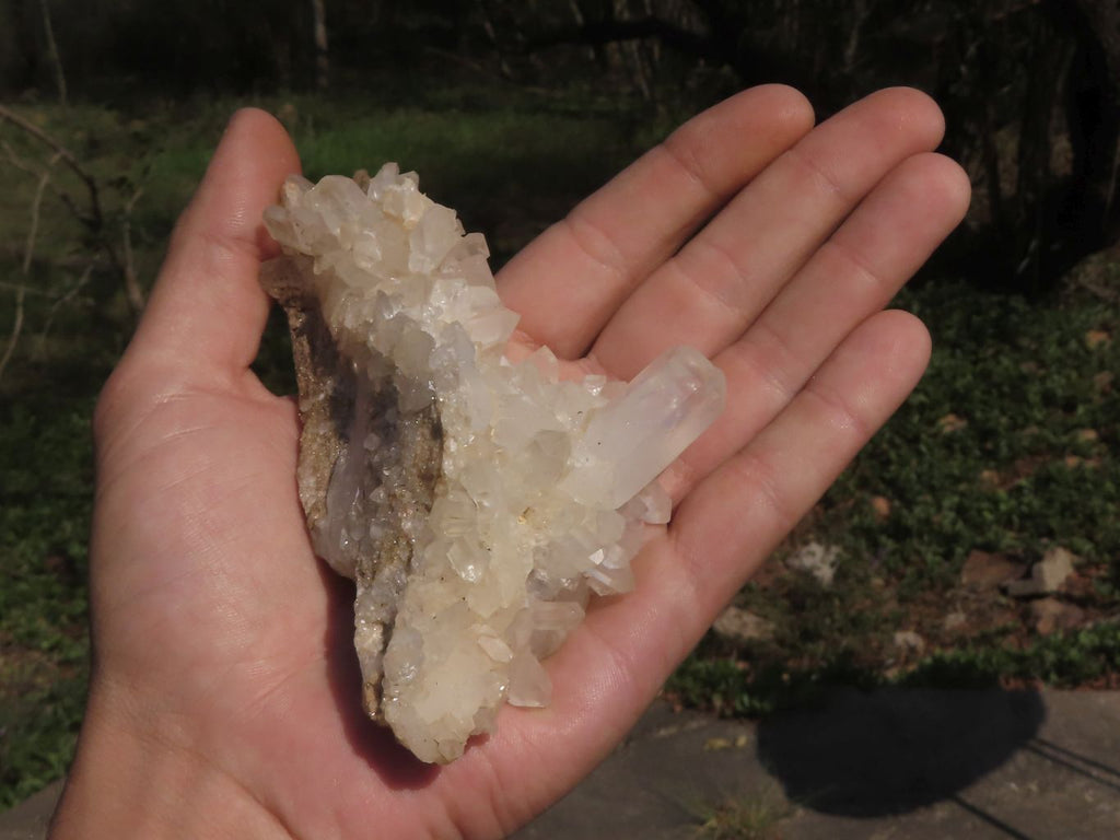 Natural Mixed Selection Of Quartz Clusters x 12 From Mandrosonoro, Madagascar - TopRock
