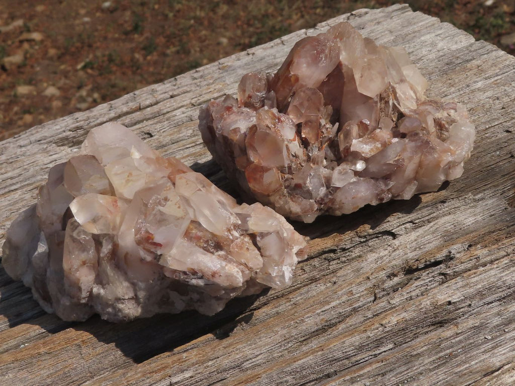 Natural Mixed Selection Of Quartz Clusters x 12 From Mandrosonoro, Madagascar - TopRock