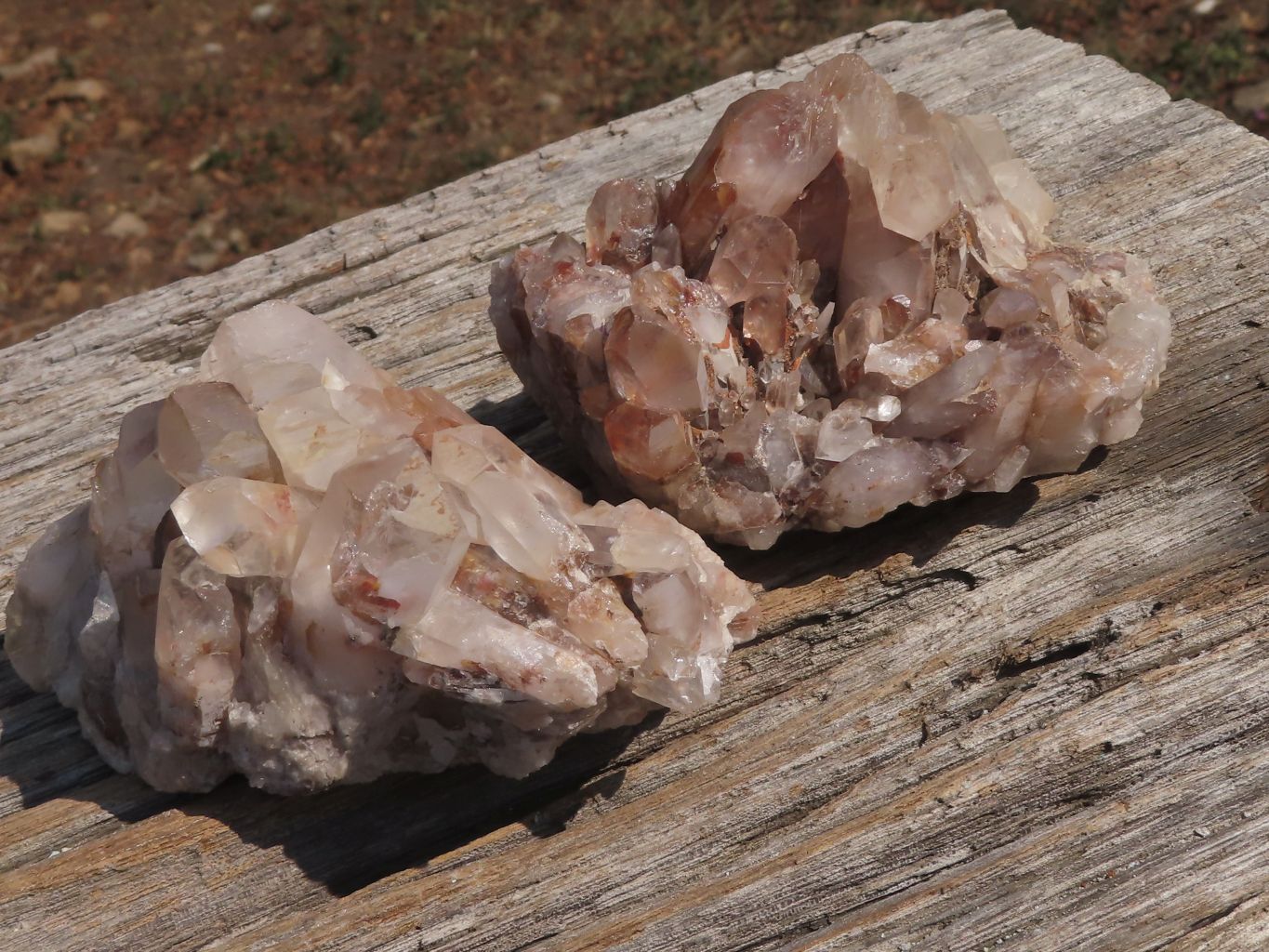 Natural Mixed Selection Of Quartz Clusters x 12 From Mandrosonoro, Madagascar - TopRock