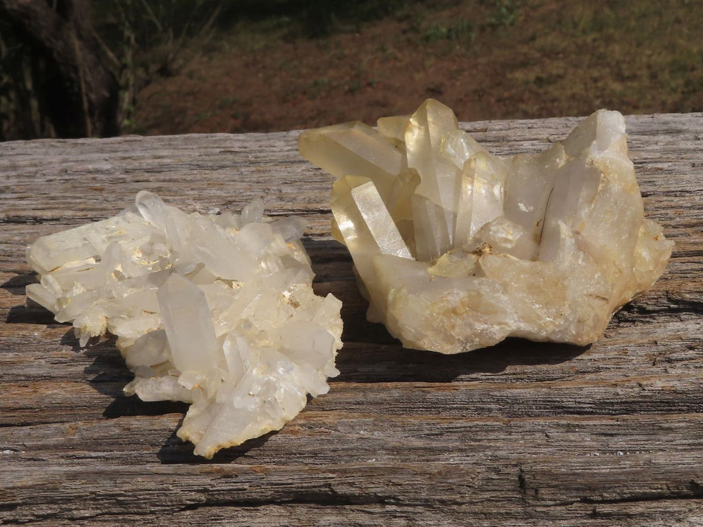 Natural Mixed Selection Of Quartz Clusters x 12 From Mandrosonoro, Madagascar - TopRock