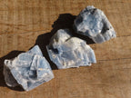 Natural New Sky Blue Calcite Specimens  x 12 From Spitzkop, Namibia - Toprock Gemstones and Minerals 