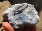 Natural New Sky Blue Calcite Specimens  x 12 From Spitzkop, Namibia - Toprock Gemstones and Minerals 