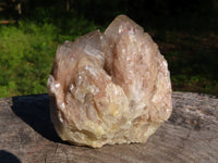 Natural Classic Cascading Smokey Phantom Quartz Clusters x 3 From Lwena, Congo - TopRock
