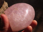 Polished Pink Rose Quartz Standing Free Forms  x 3 From Madagascar - Toprock Gemstones and Minerals 