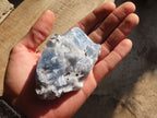 Natural New Sky Blue Calcite Specimens  x 12 From Spitzkop, Namibia - Toprock Gemstones and Minerals 