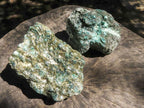 Natural Green Emerald In Mica & Quartz Schist x 2 From Sandawana, Zimbabwe - TopRock