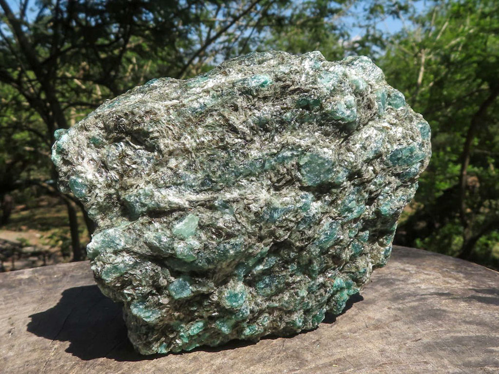 Natural Green Emerald In Mica & Quartz Schist x 2 From Sandawana, Zimbabwe - TopRock