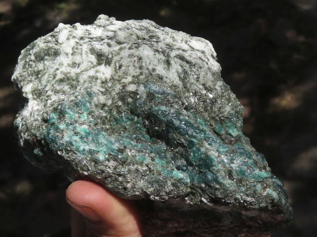 Natural Green Emerald In Mica & Quartz Schist x 2 From Sandawana, Zimbabwe - TopRock