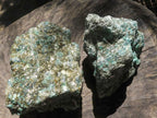 Natural Green Emerald In Mica & Quartz Schist x 2 From Sandawana, Zimbabwe - TopRock