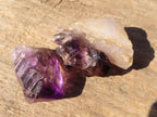 Natural Lovely Smokey Amethyst Window Quartz Crystals  x 35 From Chiredzi, Zimbabwe - Toprock Gemstones and Minerals 