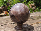 Polished Large Flower Amethyst Sphere  x 1 From Madagascar - TopRock