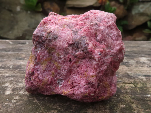 Natural Rare Rosey Red Rough Rhodonite Specimens  x 6 From Zimbabwe - TopRock