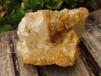Natural Golden Limonite / Lemonite Quartz Clusters  x 24 From Zambia - TopRock