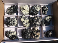 Natural Schorl Black Tourmaline Specimens x 12 From Erongo, Namibia