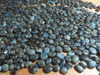 Polished Labradorite Gallets with Selected Flash (Palm Stones) - sold per kg - From Tulear, Madagascar - TopRock