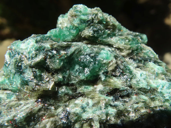 Natural Green Emerald In Mica & Quartz Schist x 15 From Sandawana, Zimbabwe - TopRock