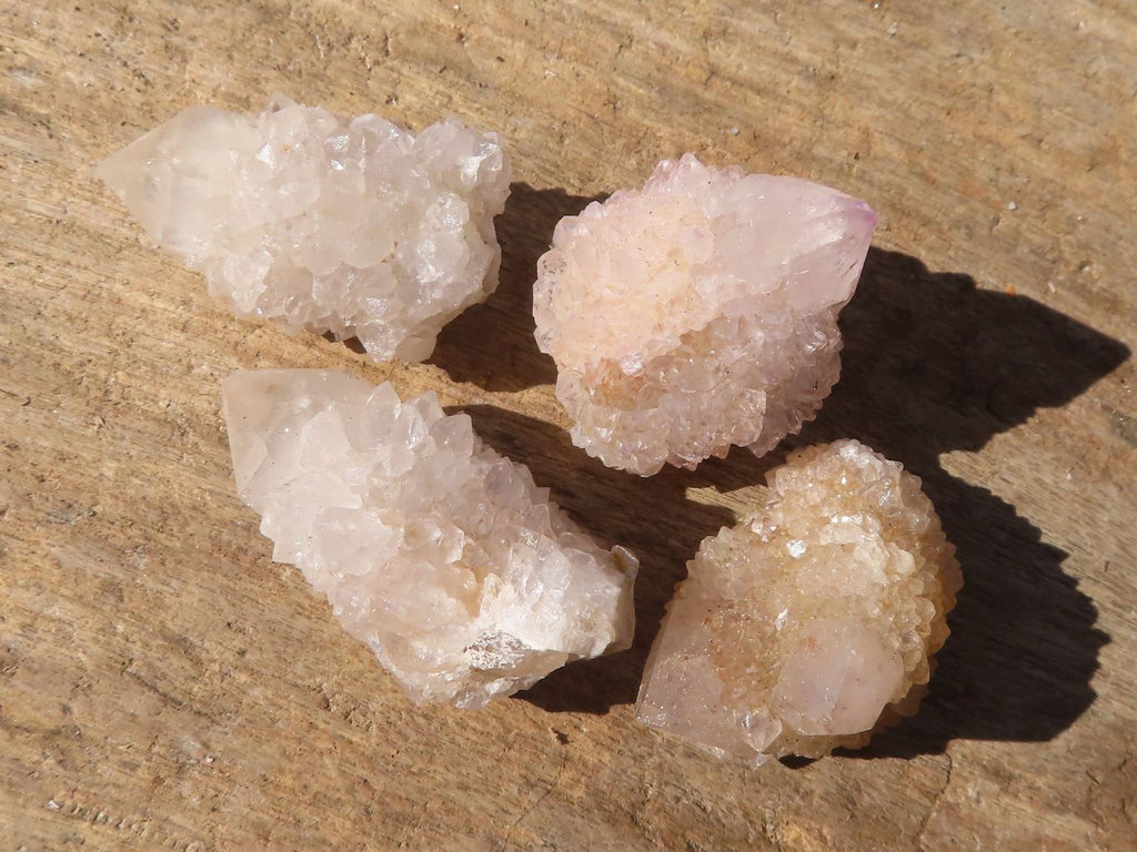Natural Small White Spirit Quartz Specimens x 70 From Boekenhouthoek, South Africa - Toprock Gemstones and Minerals 