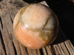 Polished Orange Twist Calcite Sphere x 1 From Maevantanana, Madagascar - Toprock Gemstones and Minerals 