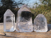 Polished Gorgeous Semi Optic Quartz Points  x 6 From Madagascar - TopRock