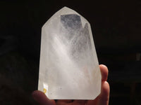 Polished Clear Quartz Crystal Points x 2 From Madagascar - Toprock Gemstones and Minerals 