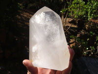 Polished Clear Quartz Crystal Points x 2 From Madagascar - Toprock Gemstones and Minerals 