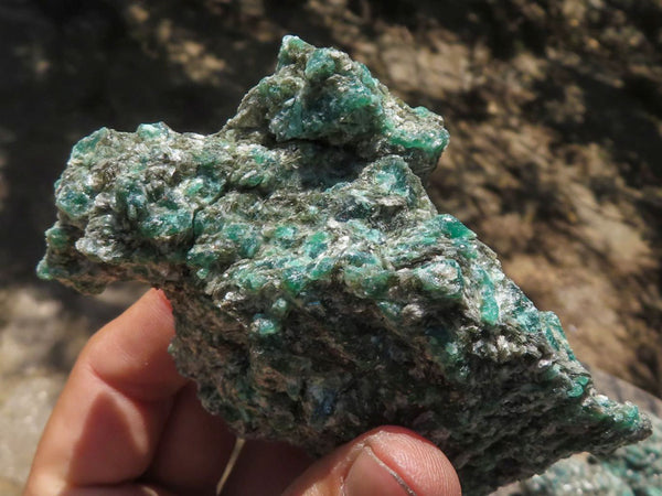 Natural Green Emerald In Mica & Quartz Schist x 9 From Sandawana, Zimbabwe - TopRock