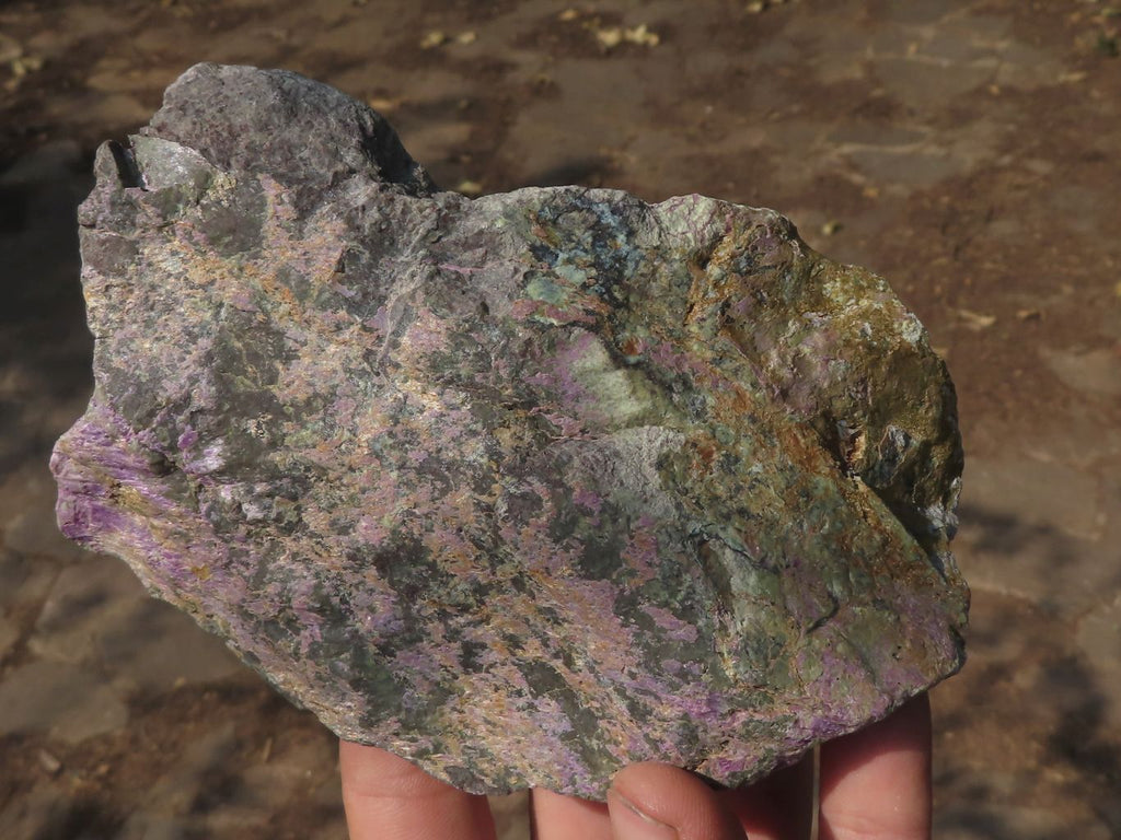 Natural Large Rough Silky Stichtite Specimens  x 3 From Barberton, South Africa - TopRock