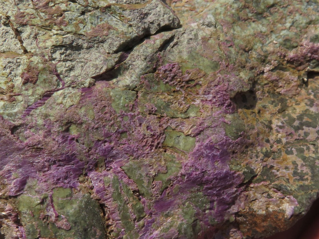 Natural Large Rough Silky Stichtite Specimens  x 3 From Barberton, South Africa - TopRock