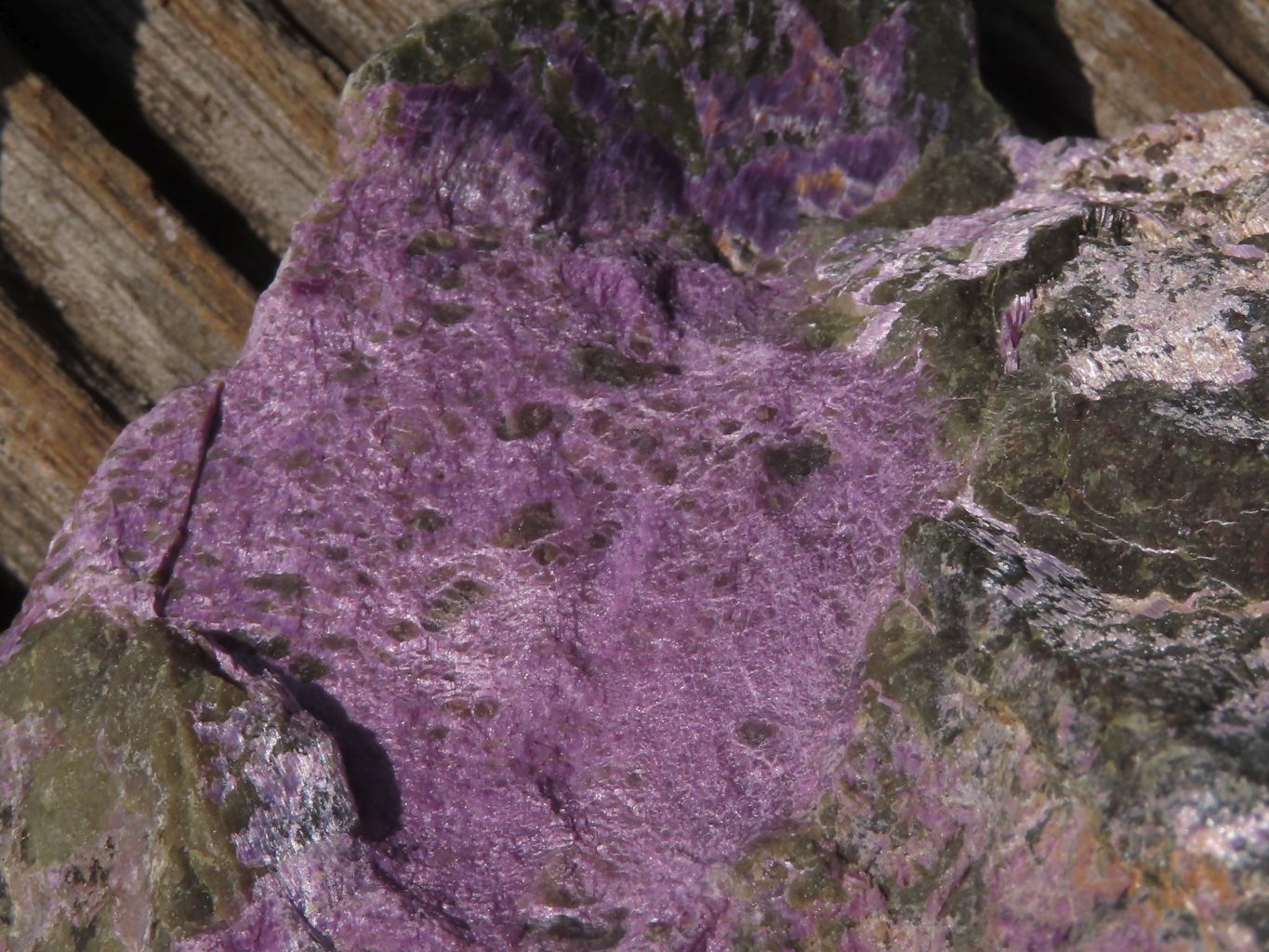 Natural Large Rough Silky Stichtite Specimens  x 3 From Barberton, South Africa - TopRock