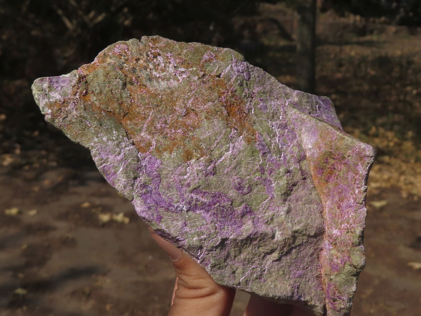 Natural Large Rough Silky Stichtite Specimens  x 3 From Barberton, South Africa - TopRock