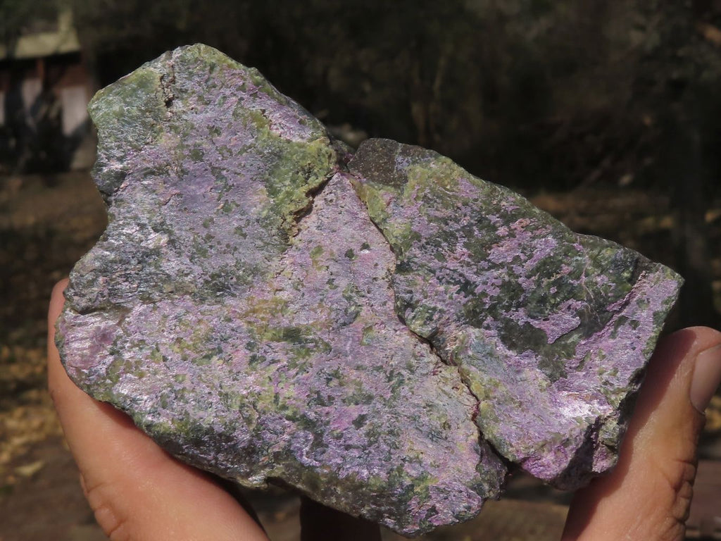 Natural Large Rough Silky Stichtite Specimens  x 3 From Barberton, South Africa - TopRock