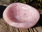 Polished Pink Rose Quartz Bowl x 1 From Ambatondrazaka, Madagascar - Toprock Gemstones and Minerals 