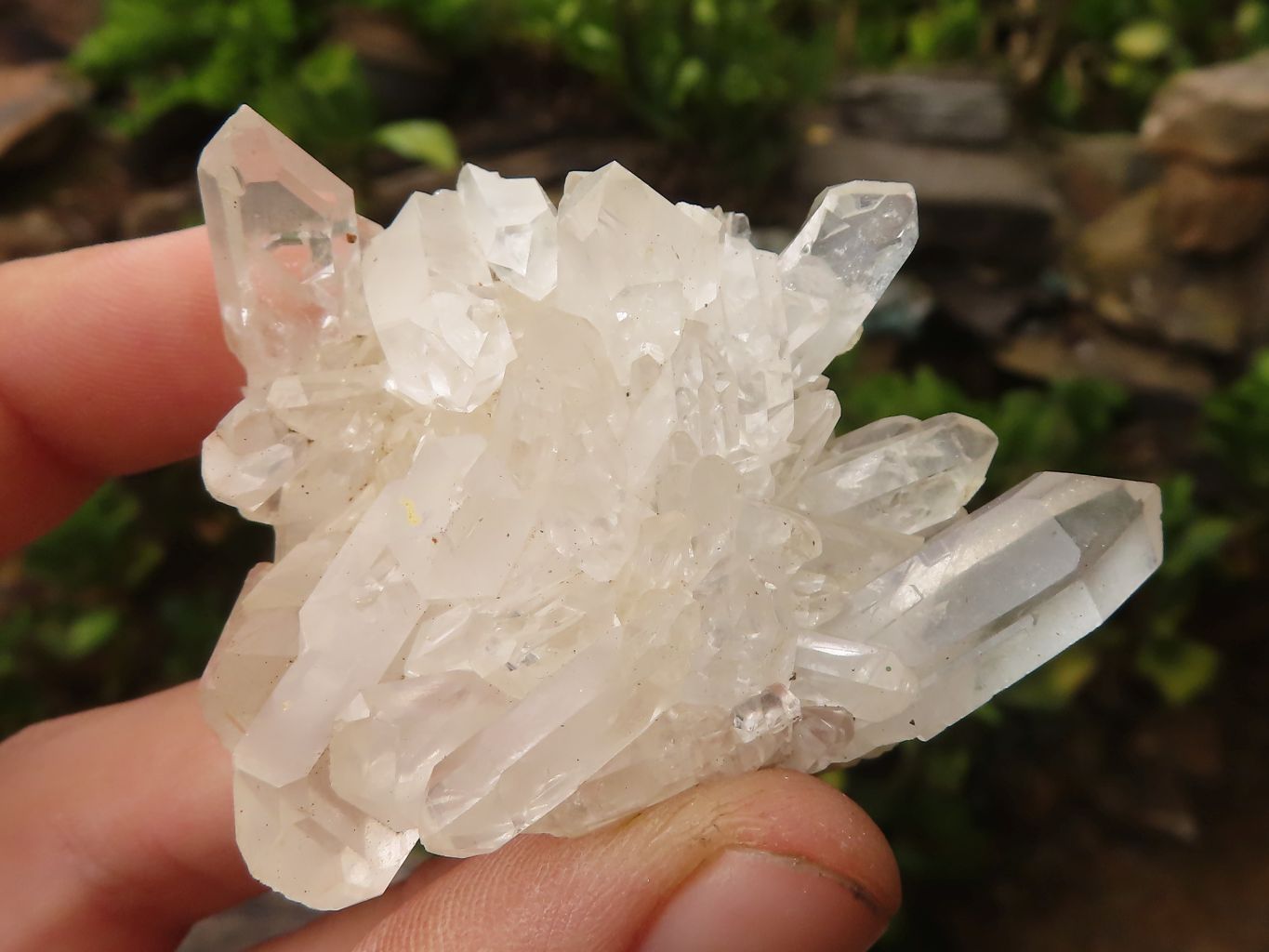 Natural Small Mixed Quartz Clusters  x 25 From Madagascar - TopRock