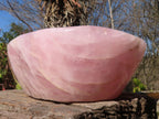 Polished Pink Rose Quartz Bowl x 1 From Ambatondrazaka, Madagascar - Toprock Gemstones and Minerals 