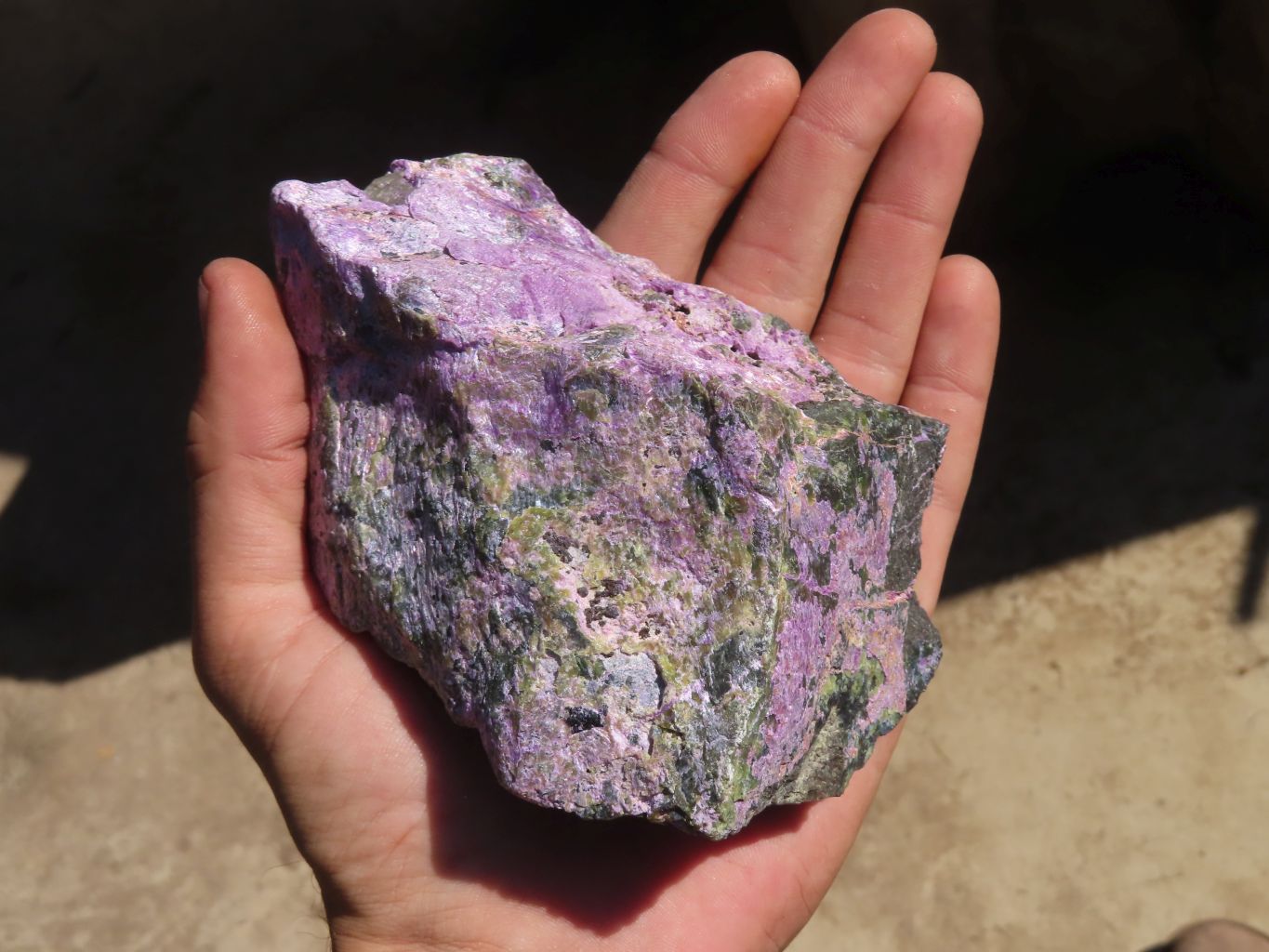 Natural Rough Stichtite & Serpentine Specimens x 3 From Barberton, South Africa - Toprock Gemstones and Minerals 