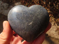 Polished Blue Lazulite Hearts  x 6 From Madagascar - Toprock Gemstones and Minerals 