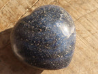 Polished Blue Lazulite Hearts  x 6 From Madagascar - Toprock Gemstones and Minerals 