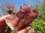 Natural Red Hematoid Quartz Specimens x 12 From Karoi, Zimbabwe - Toprock Gemstones and Minerals 