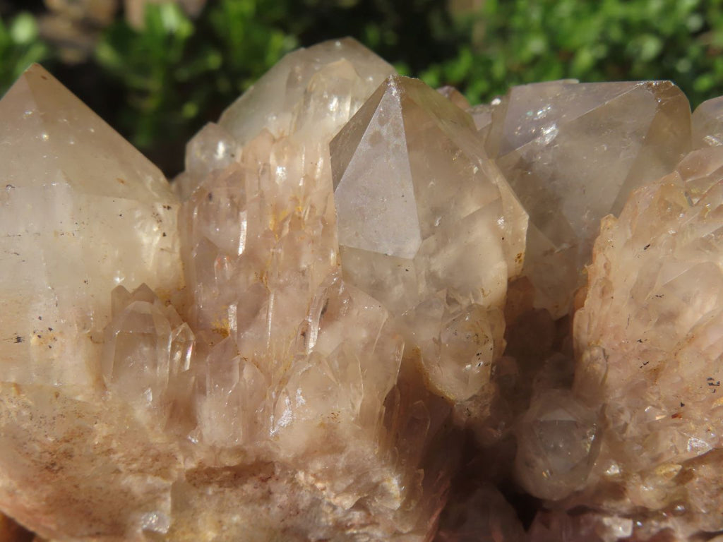 Natural Smokey Phantom Quartz Clusters & Crystals  x 7 From Luena, Congo - TopRock